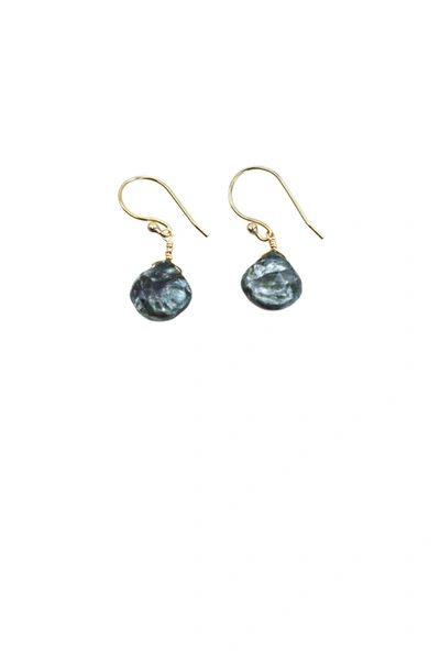 A Blonde And Her Bag The Bailey Earring In Serpentine In Multi