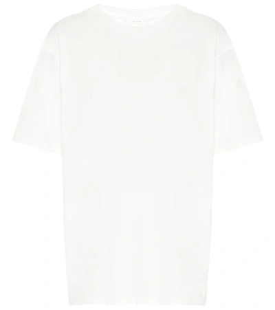 The Row Wesler Short-sleeved Cotton-jersey T-shirt In White