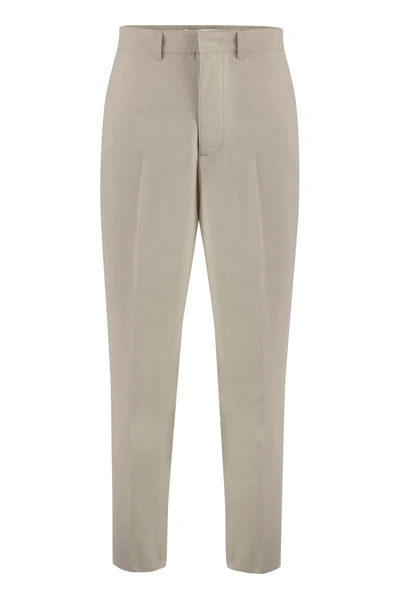 Department Five Department 5 E-motion Wool Blend Trousers In Beige