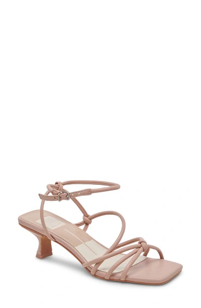 Dolce Vita Bev Ankle Strap Sandal In Rose