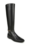 Sam Edelman Clive Knee High Boot In Black Leather