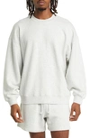 Elwood Core Oversize Crewneck Sweatshirt In Vintage Ash Grey