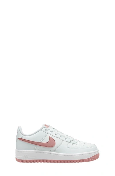 Nike Kids' Air Force 1 Sneaker In White/ Red Stardust/ White