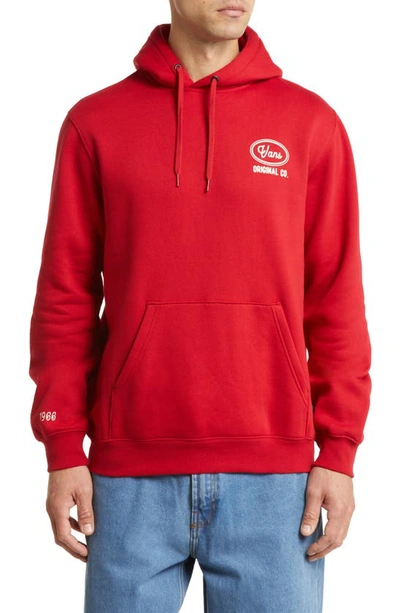 Vans Auto Shop Graphic Hoodie In Chili Pepper