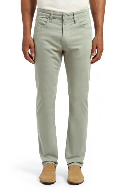 34 Heritage Charisma Relaxed Straight Leg Twill Pants In Iceberg Green Twill