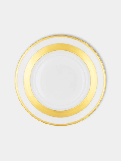 Robert Haviland & C Parlon William Porcelain Dessert Plate In Gold