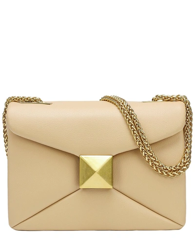 Tiffany & Fred Paris Tiffany & Fred Soft Smooth Leather Shoulder Bag In Gold