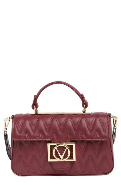 Valentino By Mario Valentino Florence Quilt Crossbody Bag In Chianti