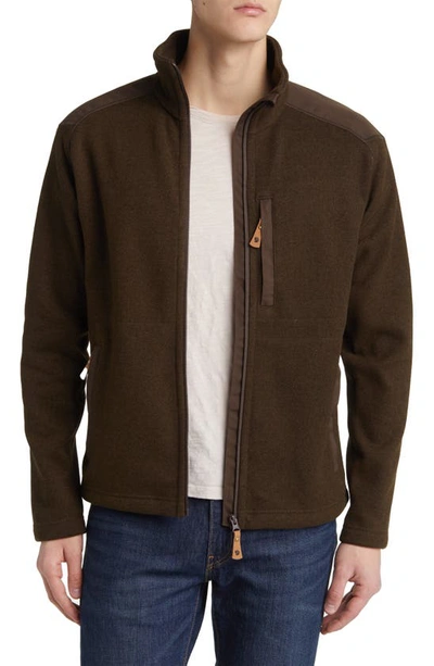 Fjall Raven Buck Fleece Jacket In Dark Olive