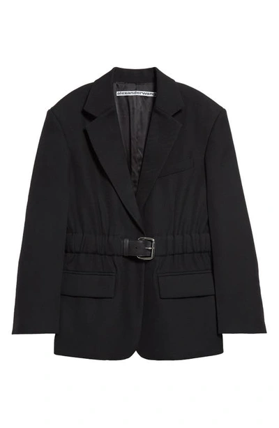 Alexander Wang Wool Blazer In Black