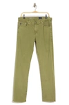 Ag Graduate Sud Straight Leg Pants In Sulfur Olivewood