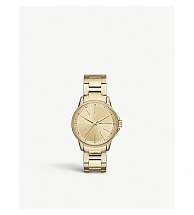 Armani Exchange Ax4346 Lady Banks Gold-plated Watch