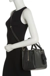 Kate Spade Palmer Drive Maryam Convertible Top-handle Bag In Black