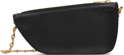 Burberry Micro Shield Sling Mini Bag In Black
