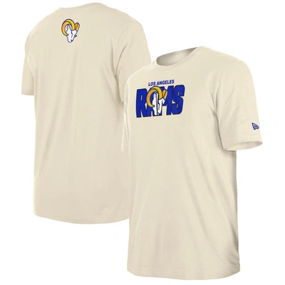 New Era Cream Los Angeles Rams 2023 Nfl Draft T-shirt