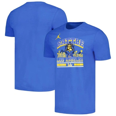 Jordan Brand Blue Ucla Bruins Vs. Usc Trojans Rivalry T-shirt