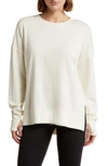 Sweaty Betty After Class Sweatshirt In Lily Wht