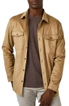 7 Diamonds Country Road Shirt Jacket In Oat