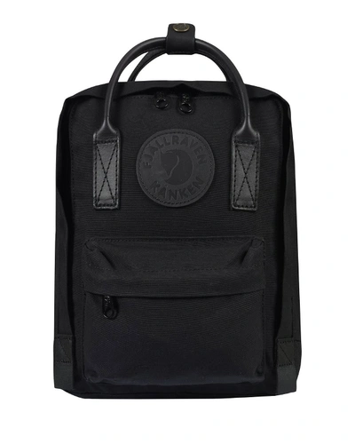 Fjall Raven Kanken No. 2 Mini Backpack In Black