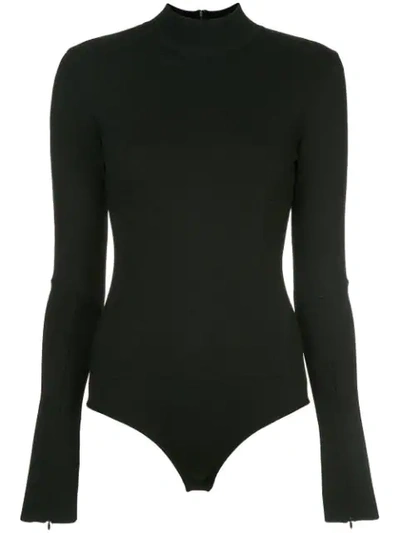 Rebecca Vallance Violet Knitted Bodysuit - 黑色 In Black
