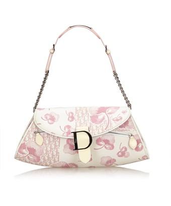 floral chain bag