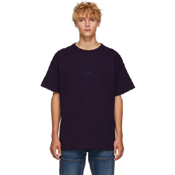 acne studios garment dyed t shirt