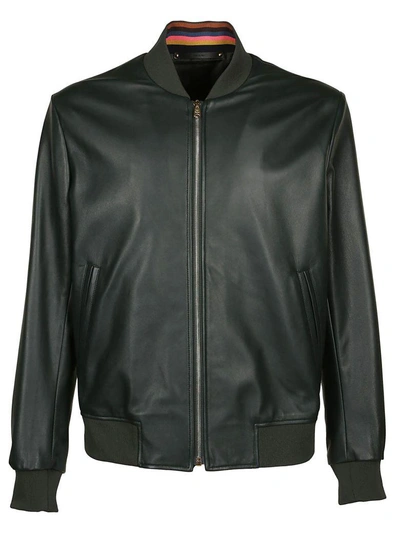 Paul Smith Classic Bomber In Green