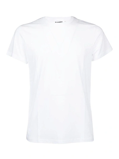 Jil Sander Classic T-shirt In White