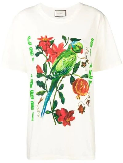 Gucci Printed T-shirt In White