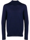 Paolo Pecora Turtleneck Sweater - Blue