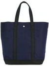 Cabas Large Standard Tote In Blue