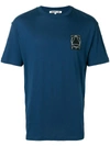 Mcq By Alexander Mcqueen Mcq Alexander Mcqueen Logo Patch T-shirt - Blue