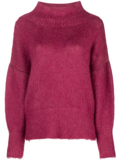 Agnona Turtleneck Sweater - Pink