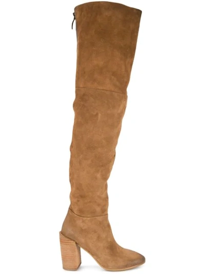 Marsèll Taporsolo Knee High Boots In Brown