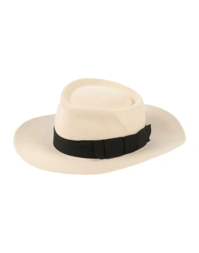 Gladys Tamez Hats In White