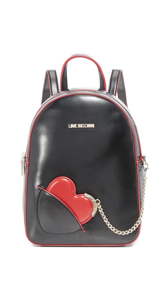 Moschino Love Backpack In Black | ModeSens