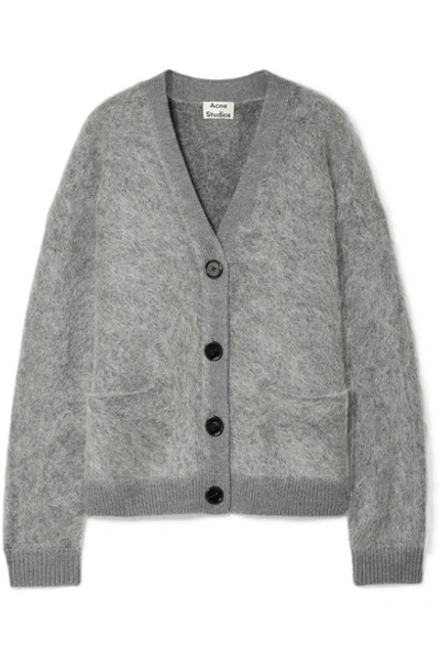 Acne fluffy mohair clearance cardigan