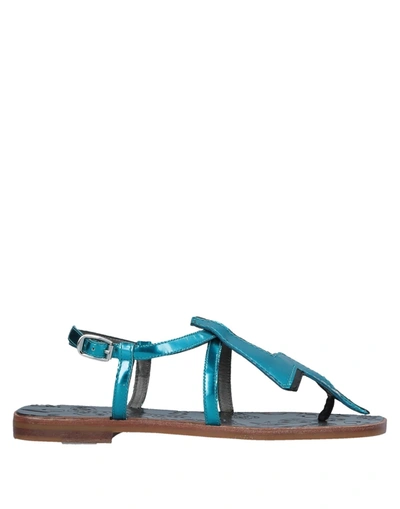 Marc By Marc Jacobs Flip Flops In Turquoise