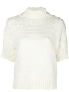 See By Chloé Turtle-neck Jumper - White