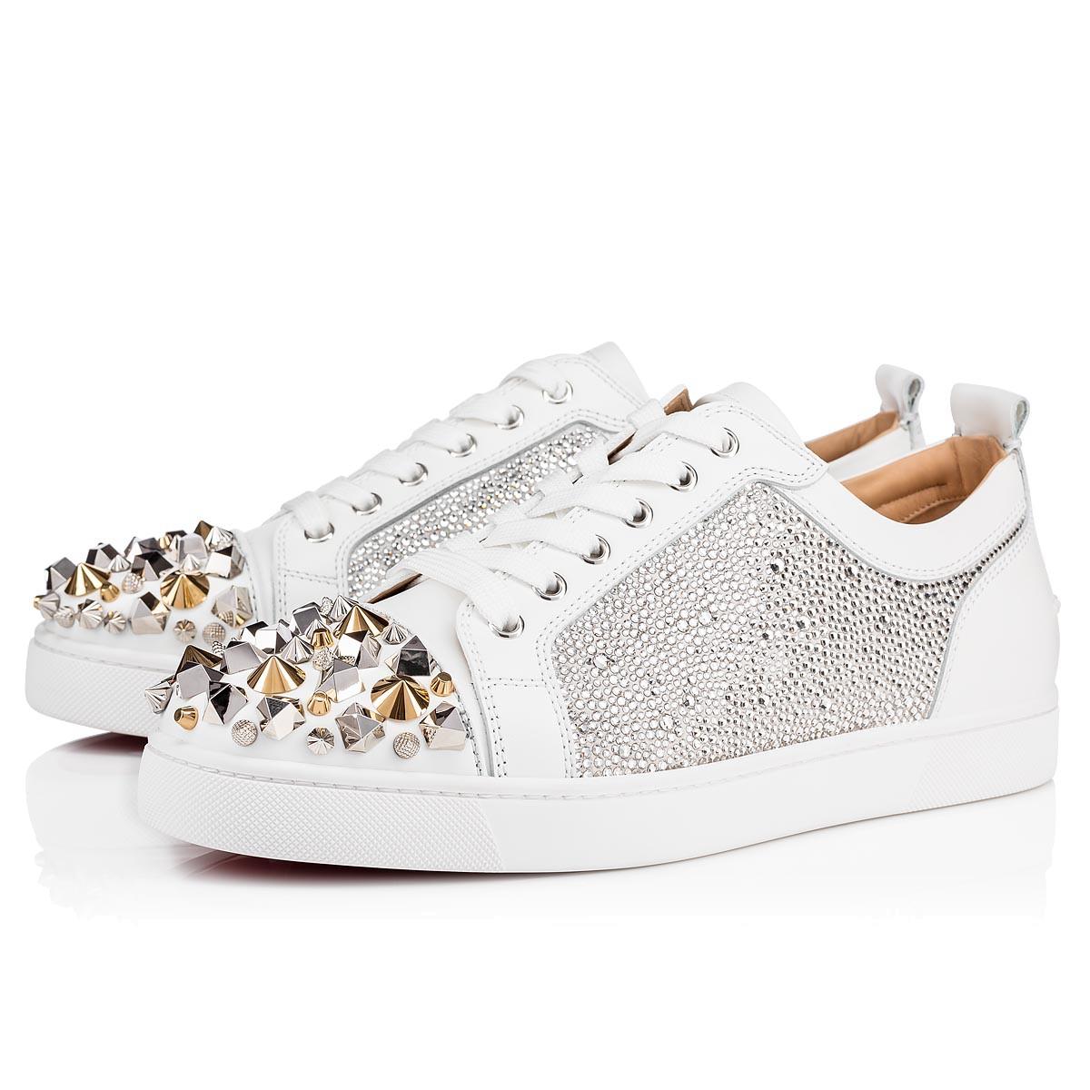 Christian Louboutin Louis Junior Mix Strass In Version Snow | ModeSens