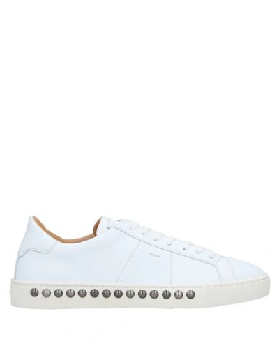 Santoni Sneakers In White