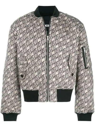 Ktz Limited Edition Bomber Jacket In Brown