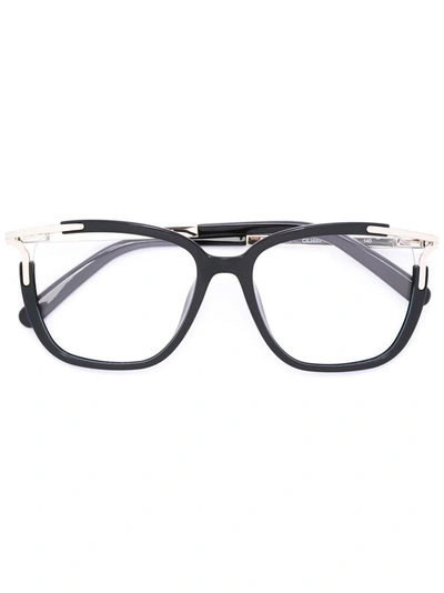 Chloé Square Frame Glasses In Black