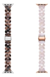 The Posh Tech Set Of 2 Apple Watch Bands In Blush/ Chocolate