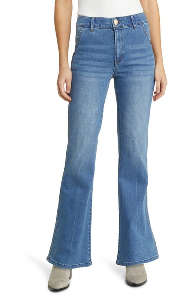 Wit & Wisdom 'ab'solution Sky Rise Bootcut Jeans In Mid Blue