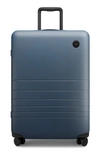 Monos 27-inch Medium Check-in Spinner Luggage In Ocean Blue