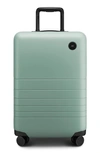 Monos 30-inch Large Check-in Spinner Luggage In Sage Green