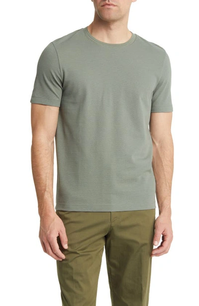 Hugo Boss Tiburt T-shirt In Open Green