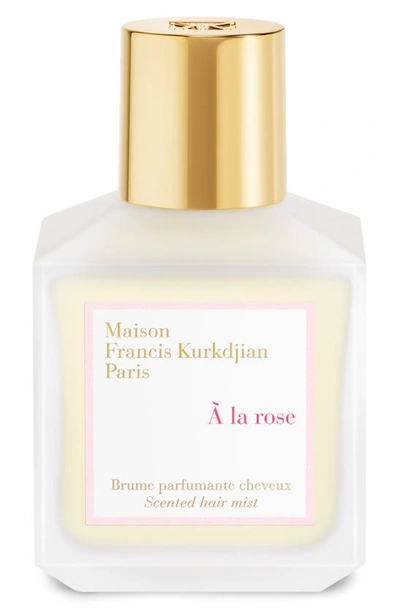 Maison Francis Kurkdjian À La Rose Scented Hair Mist, 2.4 oz In White