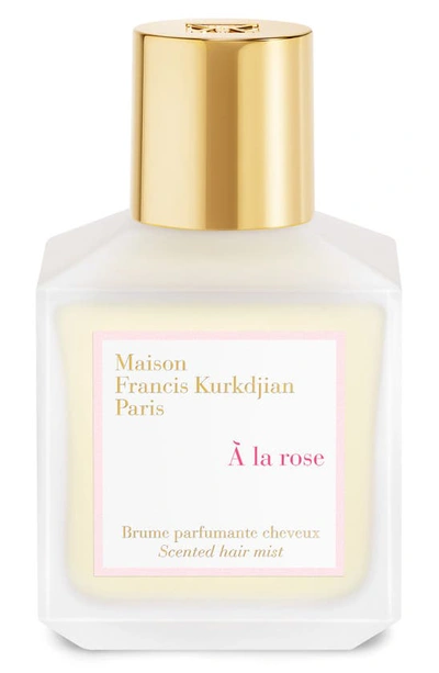 Maison Francis Kurkdjian À La Rose Scented Hair Mist In White